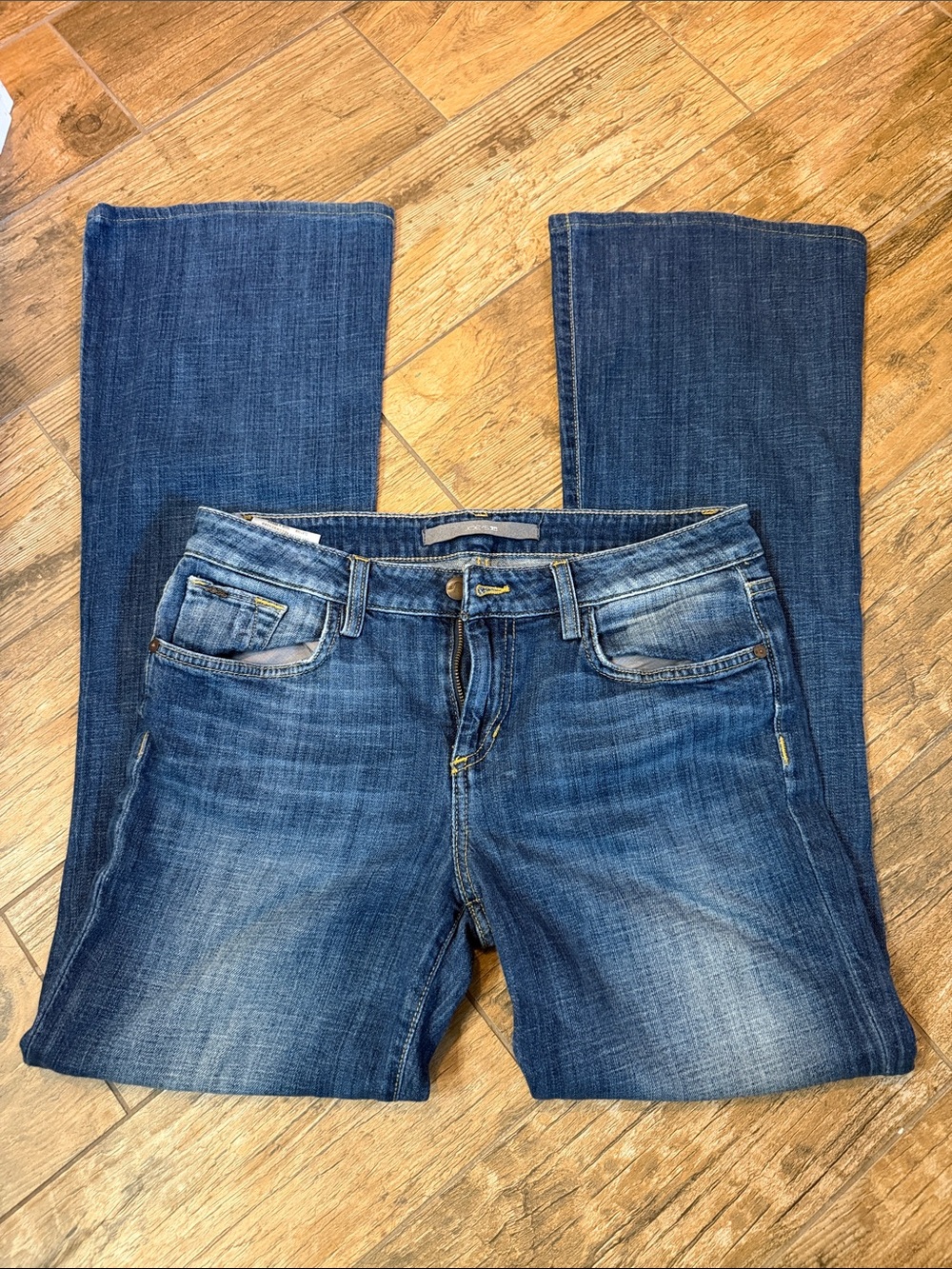 Joe's Jeans Medium Blue Flare Jeans